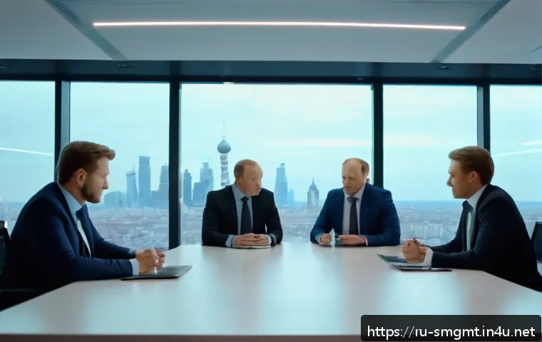 스포츠경영관리사와 스포츠 브랜드 협상 - A professional business meeting scene focused on sports marketing negotiations, featuring diverse ex...